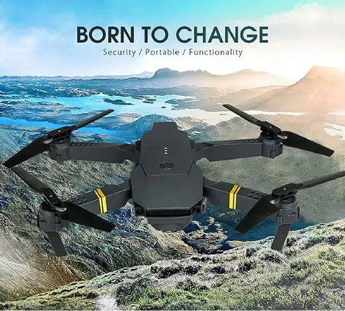 Foldable Quadcopter Drone 4k HD RC