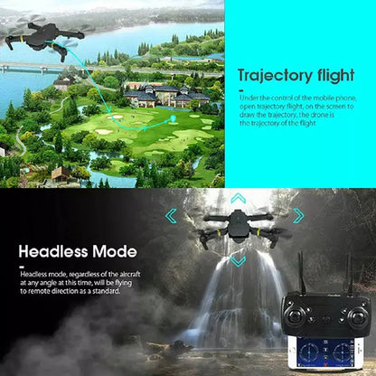 Foldable Quadcopter Drone 4k HD RC