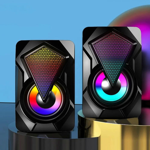Dragon Led RGB Computer Gaming Speakers