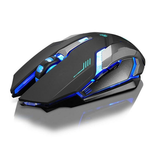 Ninja Dragon Stealth Wireless Silent LED Gaming Mouse