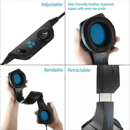 Dragon  LED Gaming Headset with Microphone